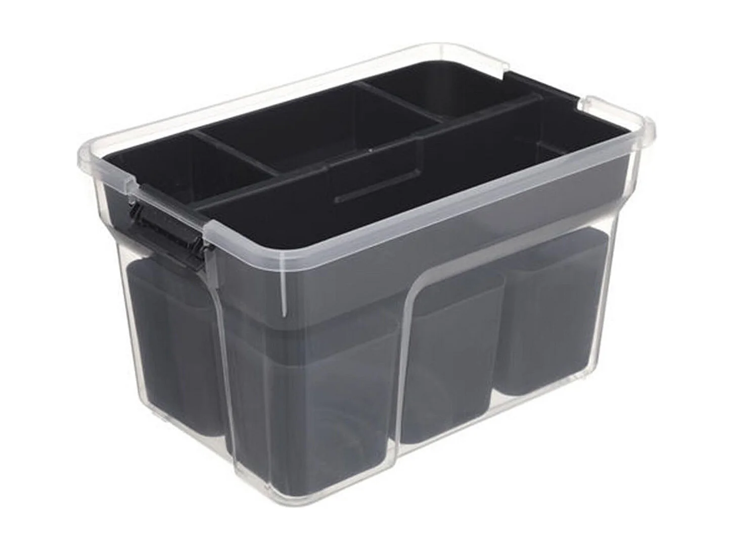 Boîte de Rangement "10 Compartiments" 8L Transparent