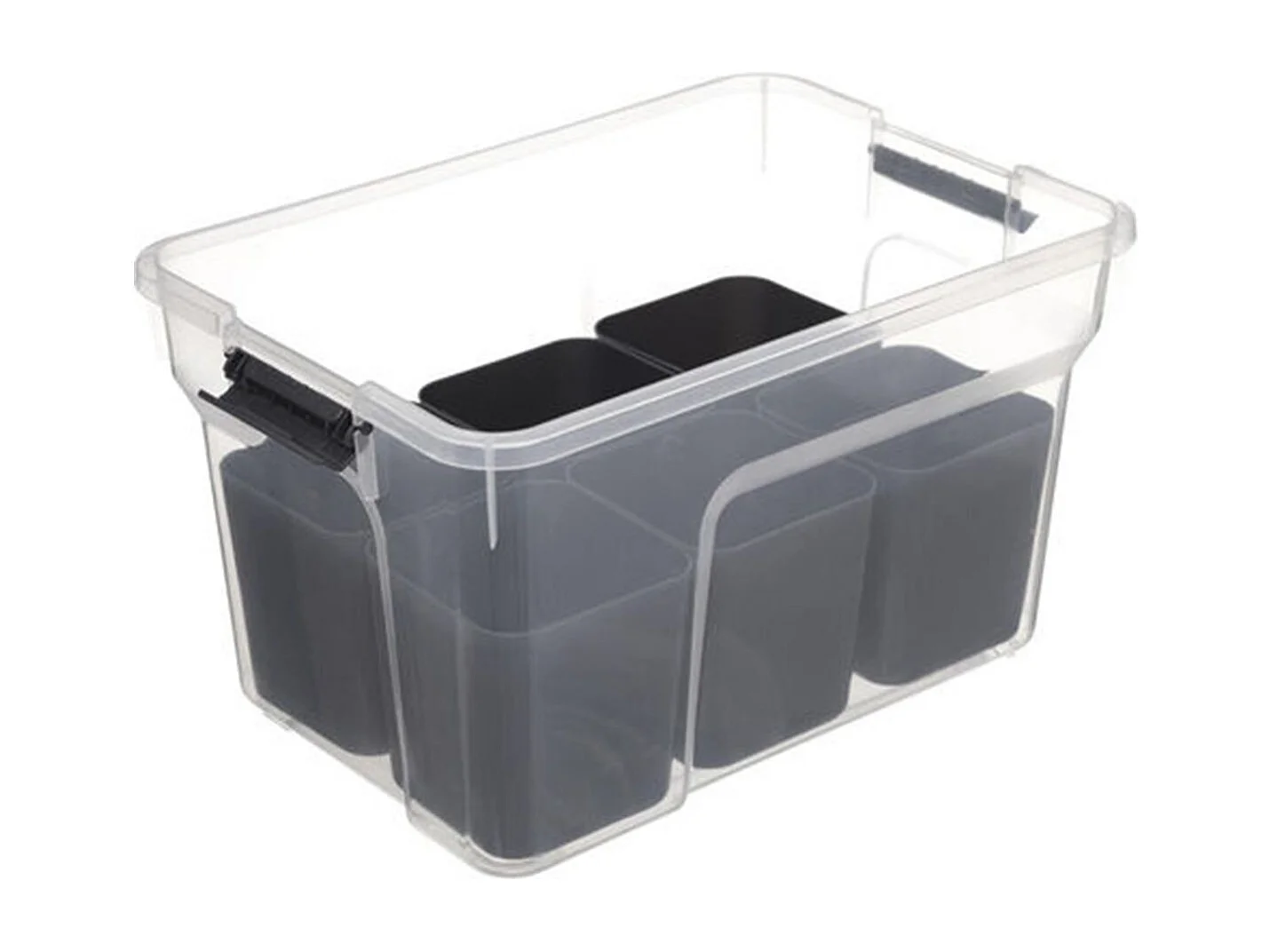 Boîte de Rangement "10 Compartiments" 8L Transparent