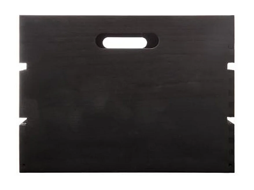 Lot de 6 Caisses Cagettes "Facto" 40cm Charbon