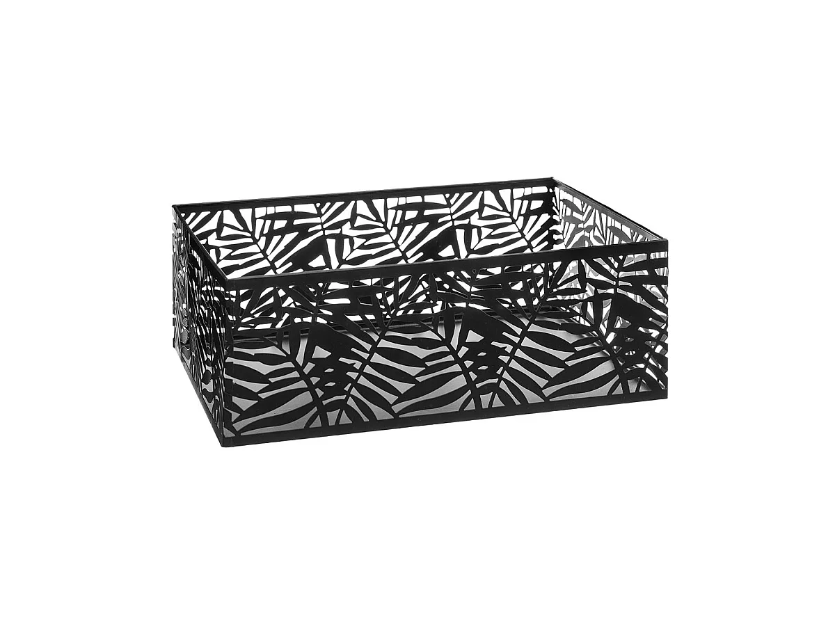 Lot de 3 Caisses de Rangement "Pop" 32cm Noir