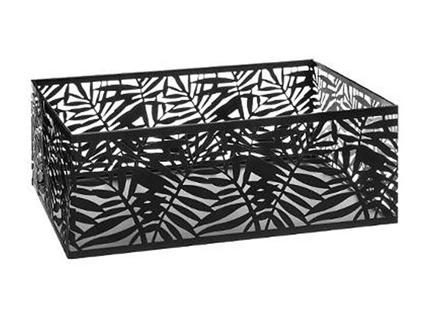 Lot de 3 Caisses de Rangement "Pop" 32cm Noir