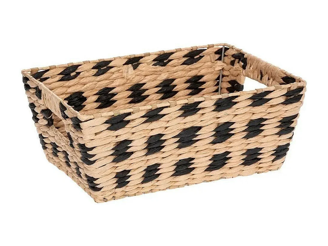 Lot de 3 Paniers Biseautés "Terre Inconnue" 22cm Naturel