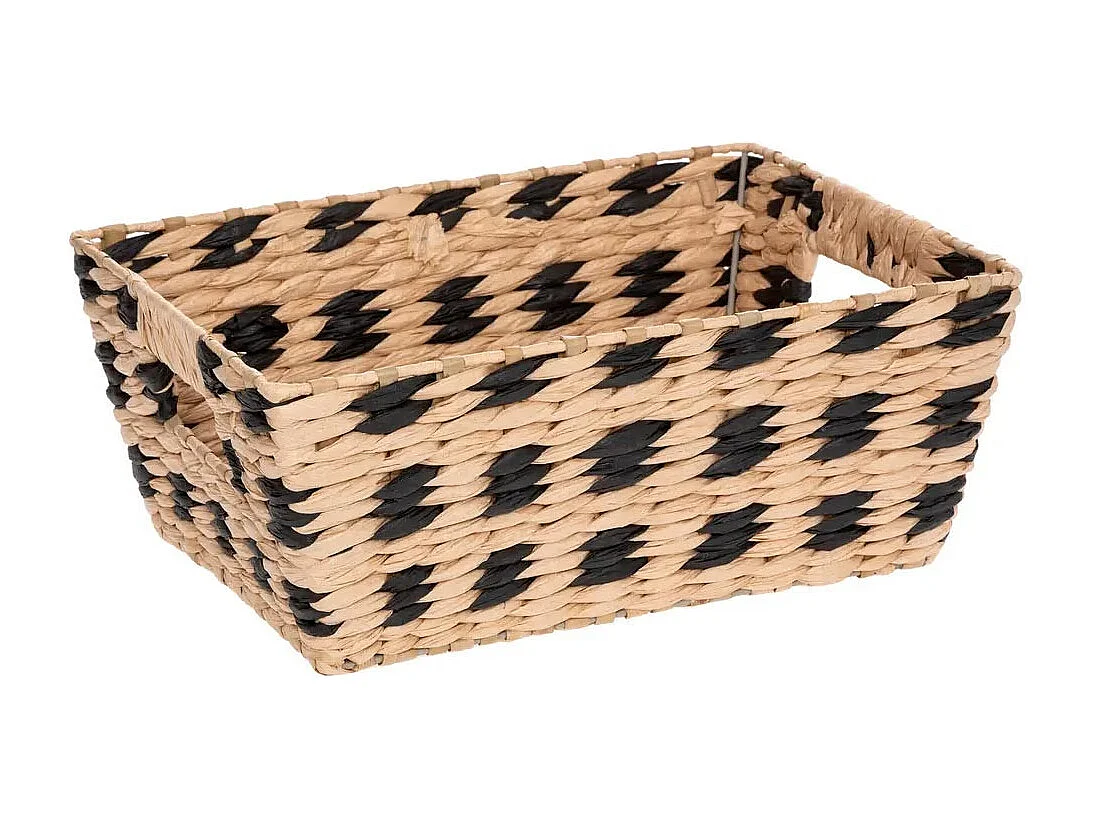 Lot de 3 Paniers Biseautés "Terre Inconnue" 22cm Naturel