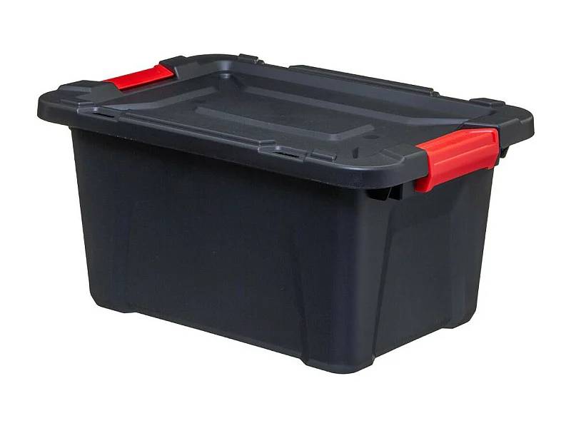 Boîte de Rangement "Store N'Lock" 30L Noir