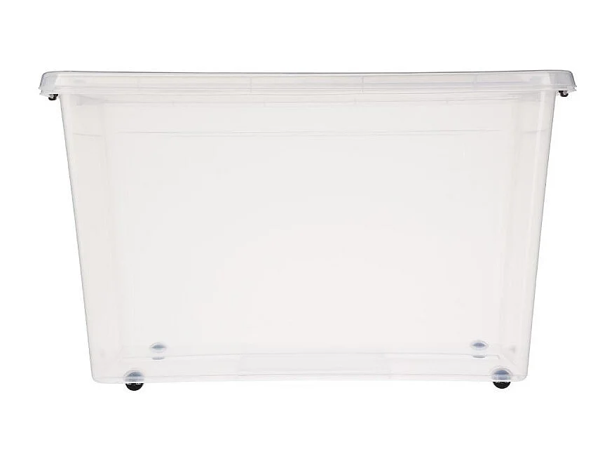 Boîte de Rangement "Easy Roll" 60l Transparent