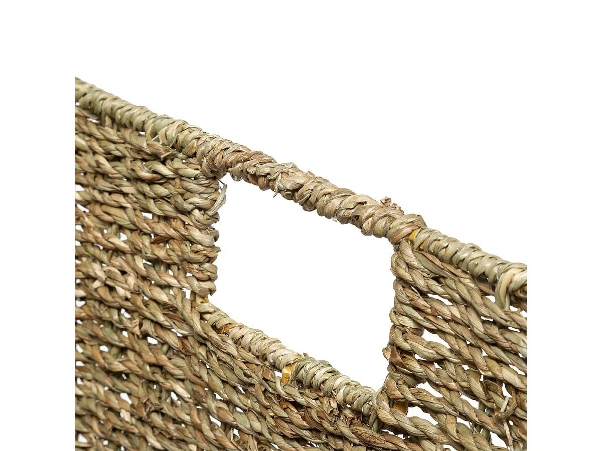 Panier de Rangement "Seagrass" 31x31cm Naturel