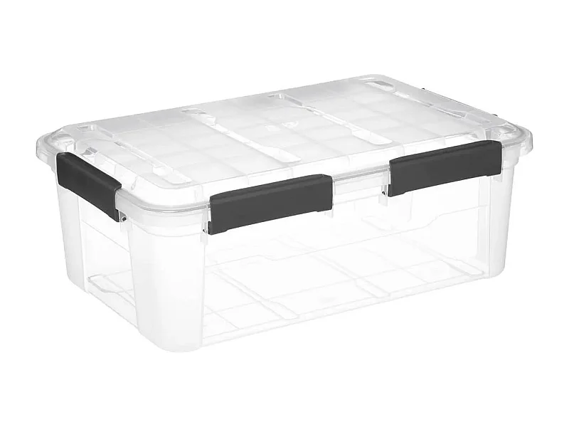 Boîte de Rangement "Protection" 32L Transparent