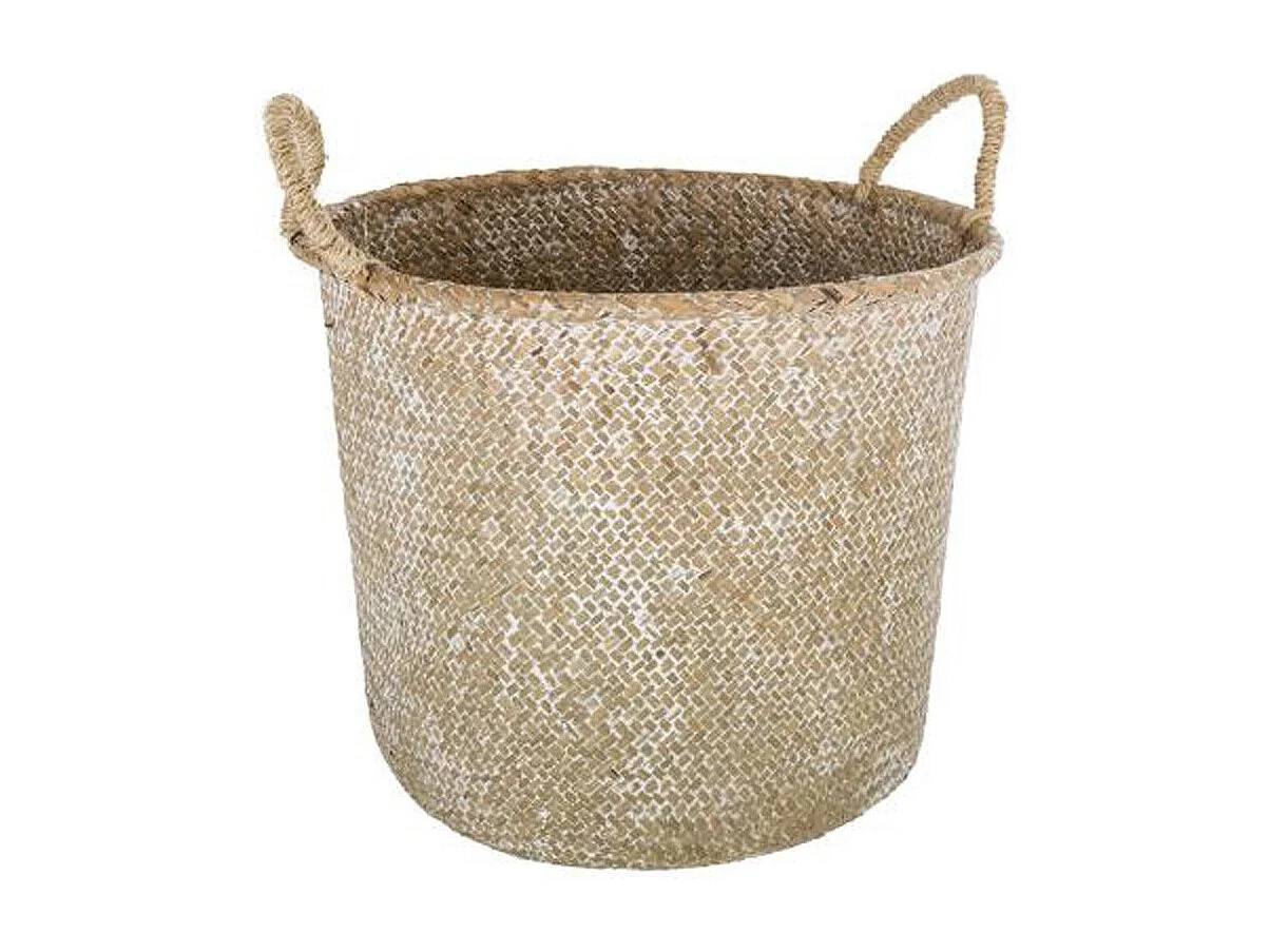 Panier de Rangement à Anses "Été" 30cm Naturel