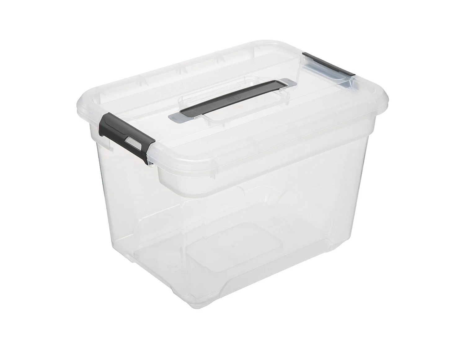Boîte de Rangement "Solutions" 18L Transparent