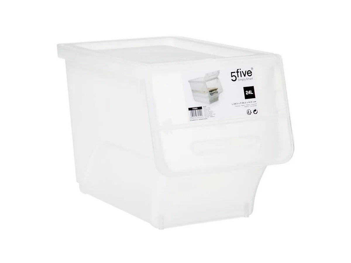 Boîte de Rangement "Cara" 24L Transparent