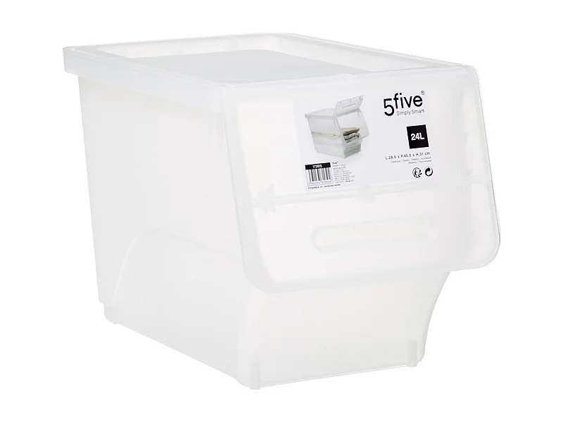 Boîte de Rangement "Cara" 24L Transparent