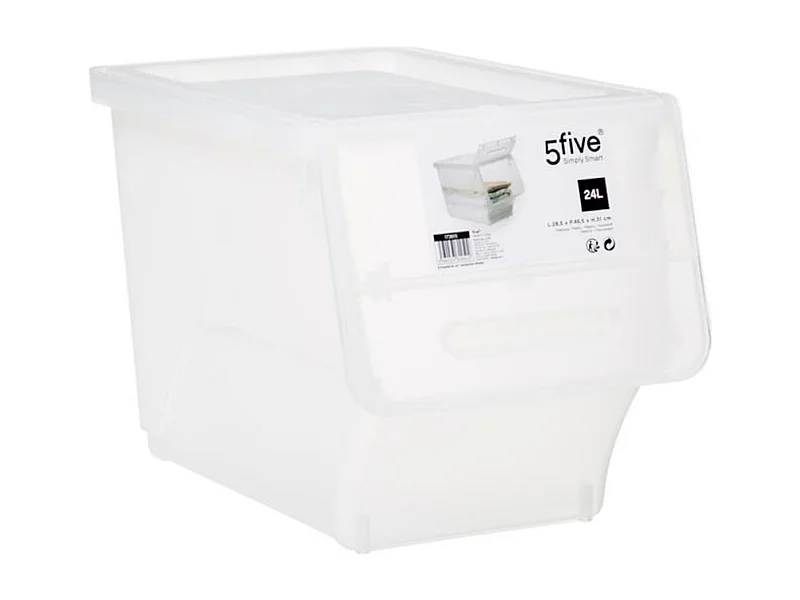 Boîte de Rangement "Cara" 24L Transparent