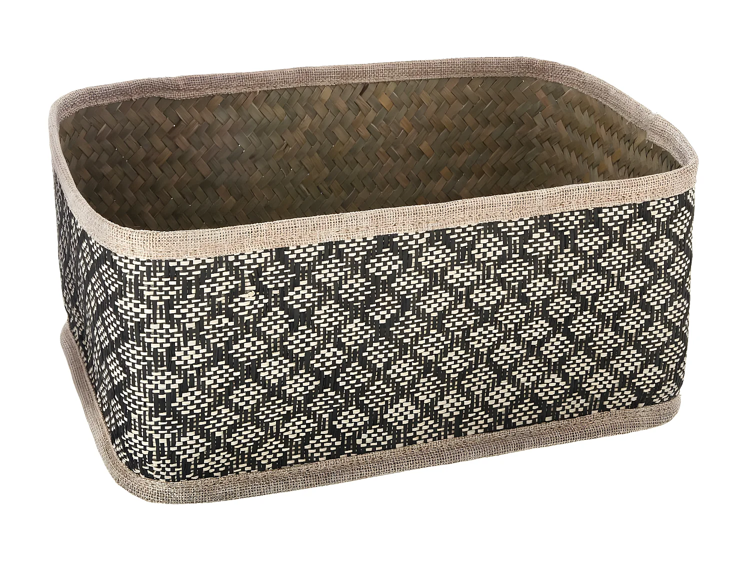 Lot de 4 Paniers en Osier "Nomade" 30cm Naturel