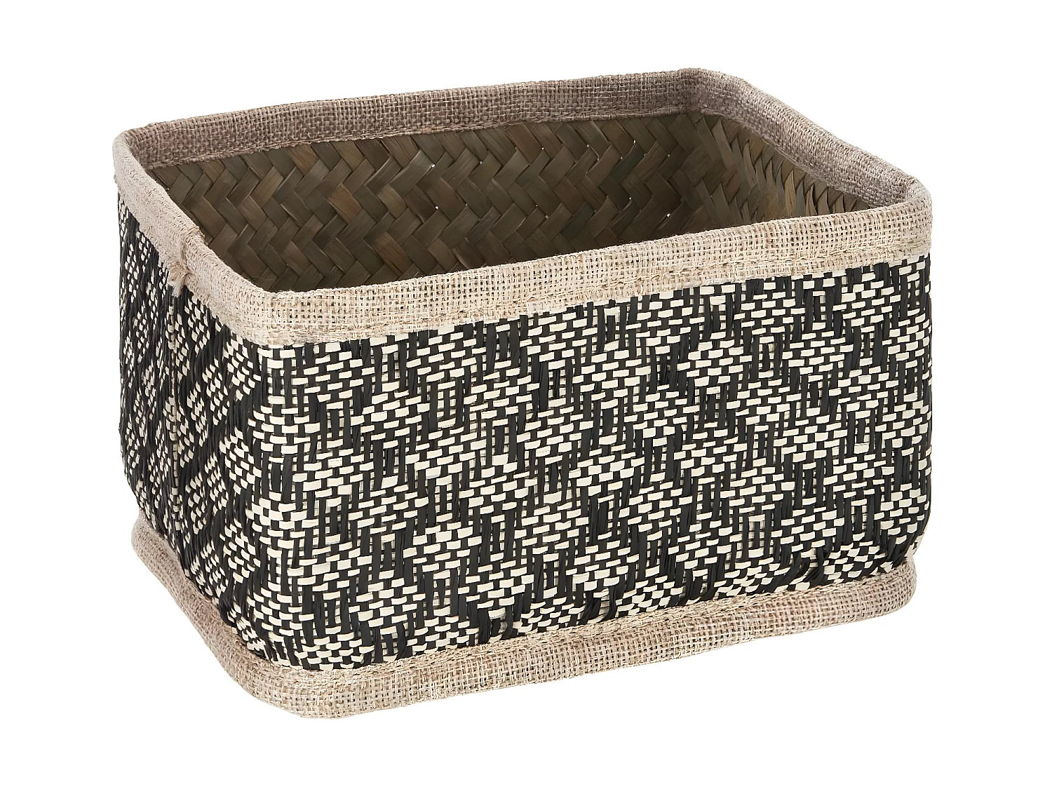 Lot de 4 Paniers en Osier "Nomade" 30cm Naturel