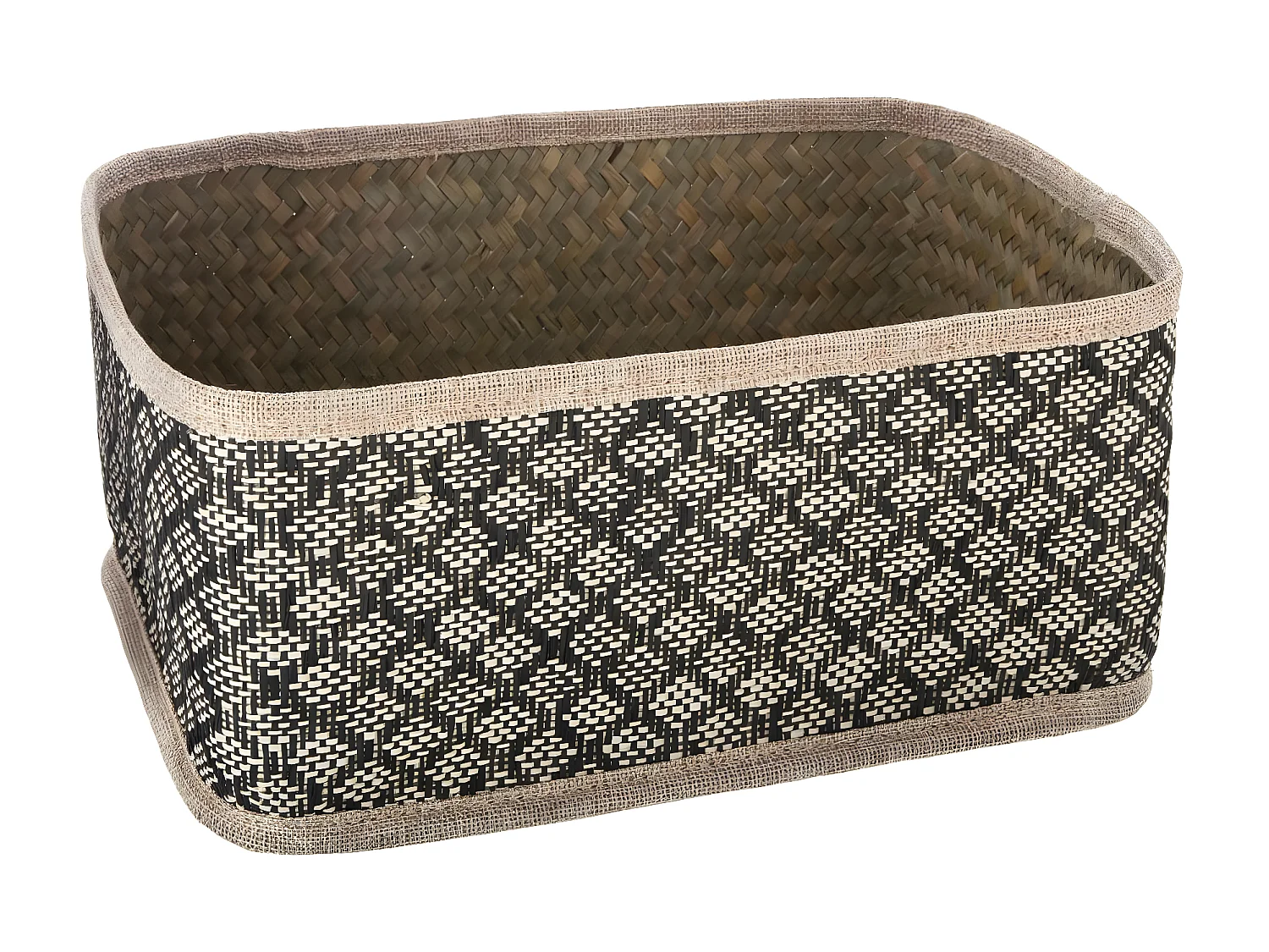 Lot de 4 Paniers en Osier "Nomade" 30cm Naturel