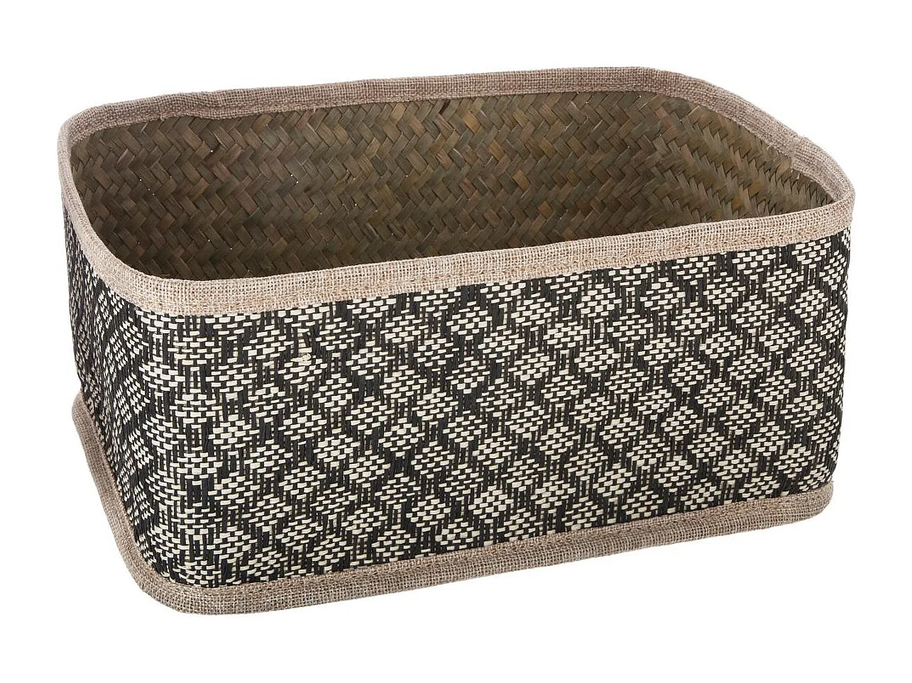 Lot de 4 Paniers en Osier "Nomade" 30cm Naturel