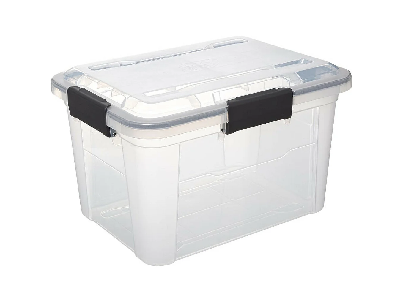 Boîte de Rangement à Clips "Protect" 18L Transparent