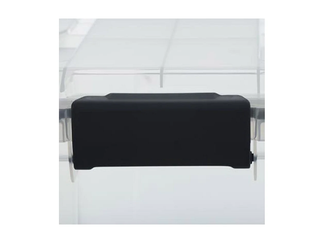 Boîte de Rangement à Clips "Protect" 18L Transparent