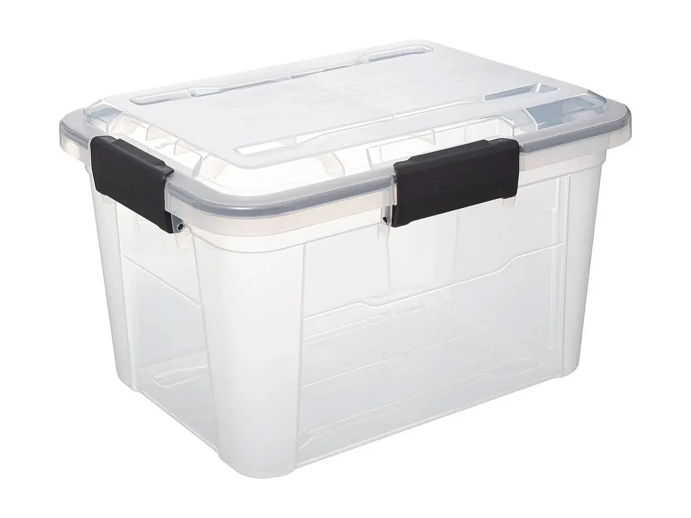 Boîte de Rangement à Clips "Protect" 18L Transparent