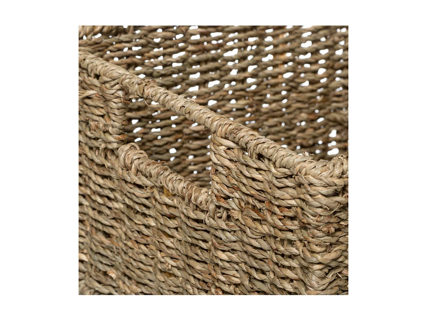 Lot de 4 Paniers Déco "Seagrass" 32cm Naturel