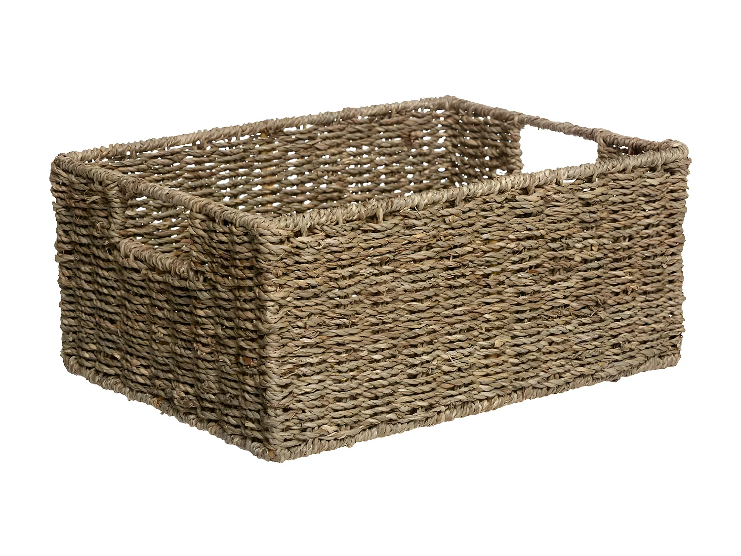 Lot de 4 Paniers Déco "Seagrass" 32cm Naturel