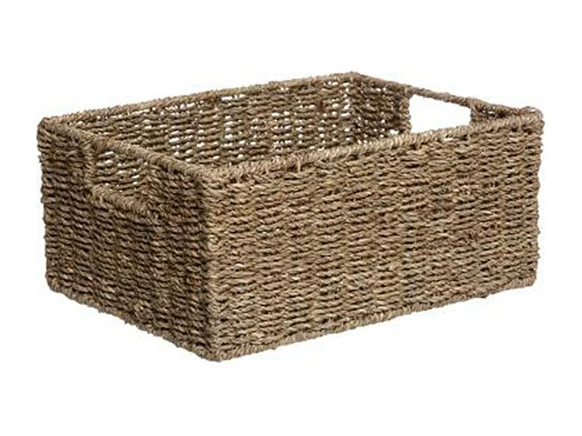 Lot de 4 Paniers Déco "Seagrass" 32cm Naturel