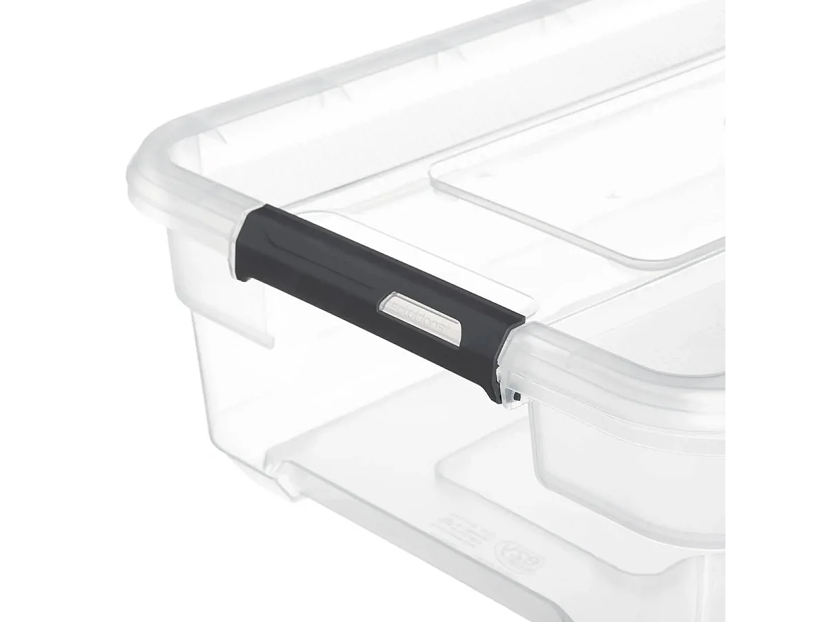 Boîte de Rangement "Solutions" 26,5L Transparent