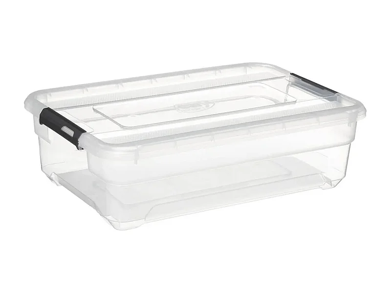 Boîte de Rangement "Solutions" 26,5L Transparent