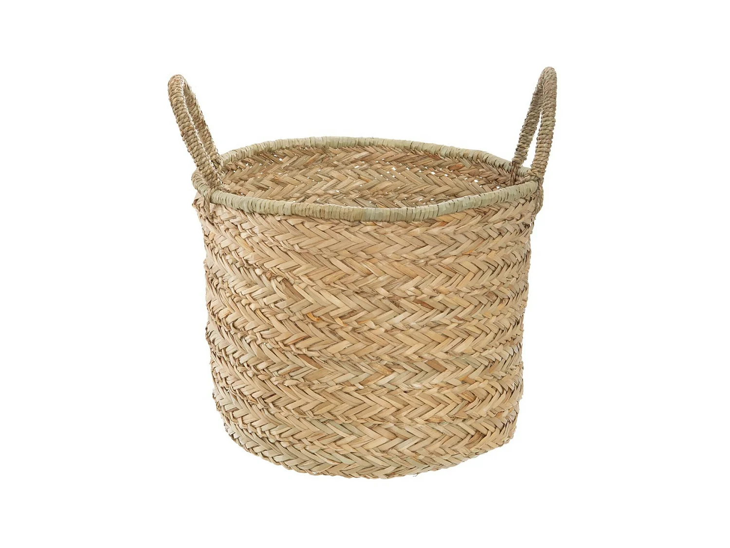 Panier de rangement en Seagrass naturel