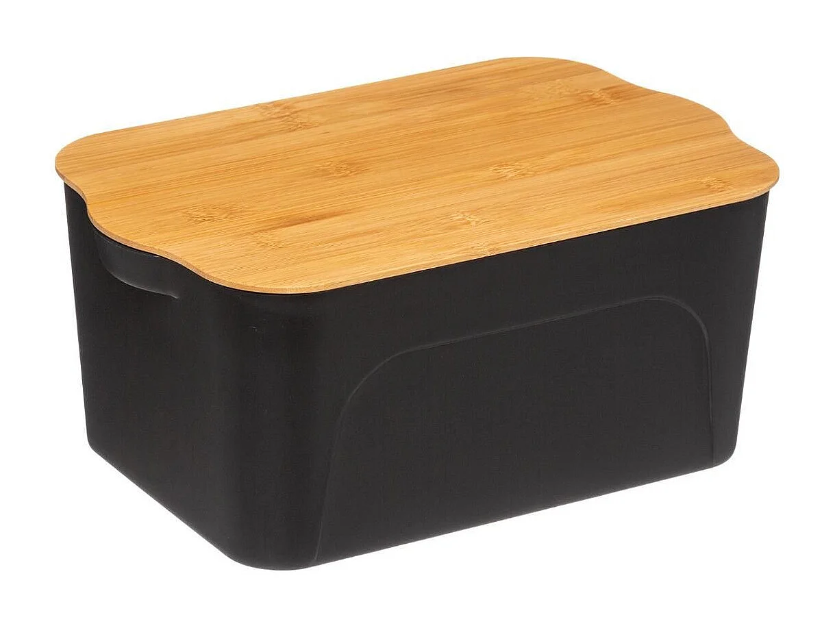Boîte de rangement  "Bambou" 6,5L Noir