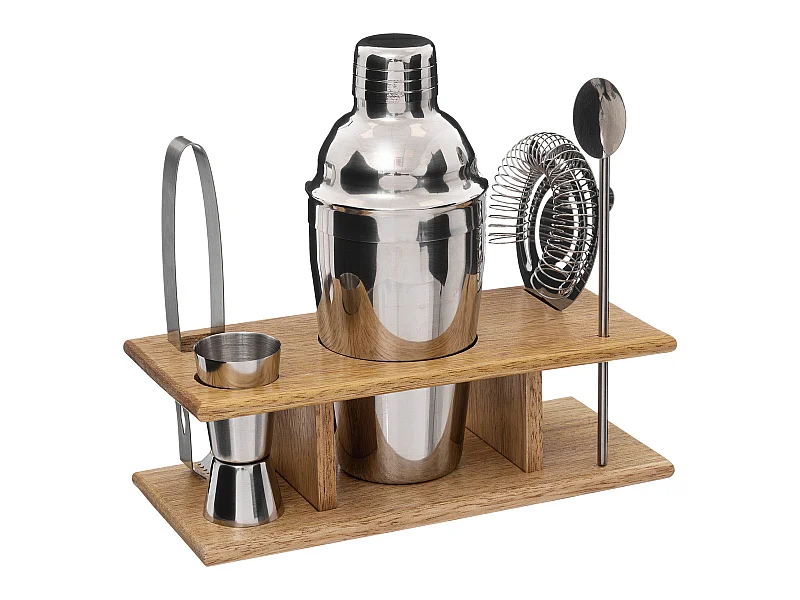 Coffret Cocktail 6 Pièces "Victor" 25cm Naturel