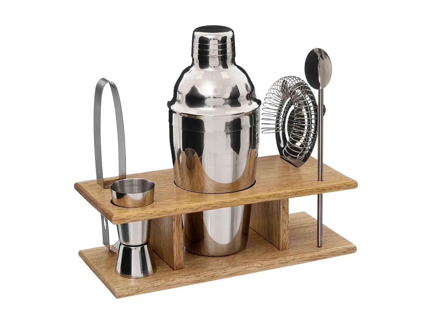 Coffret Cocktail 6 Pièces "Victor" 25cm Naturel