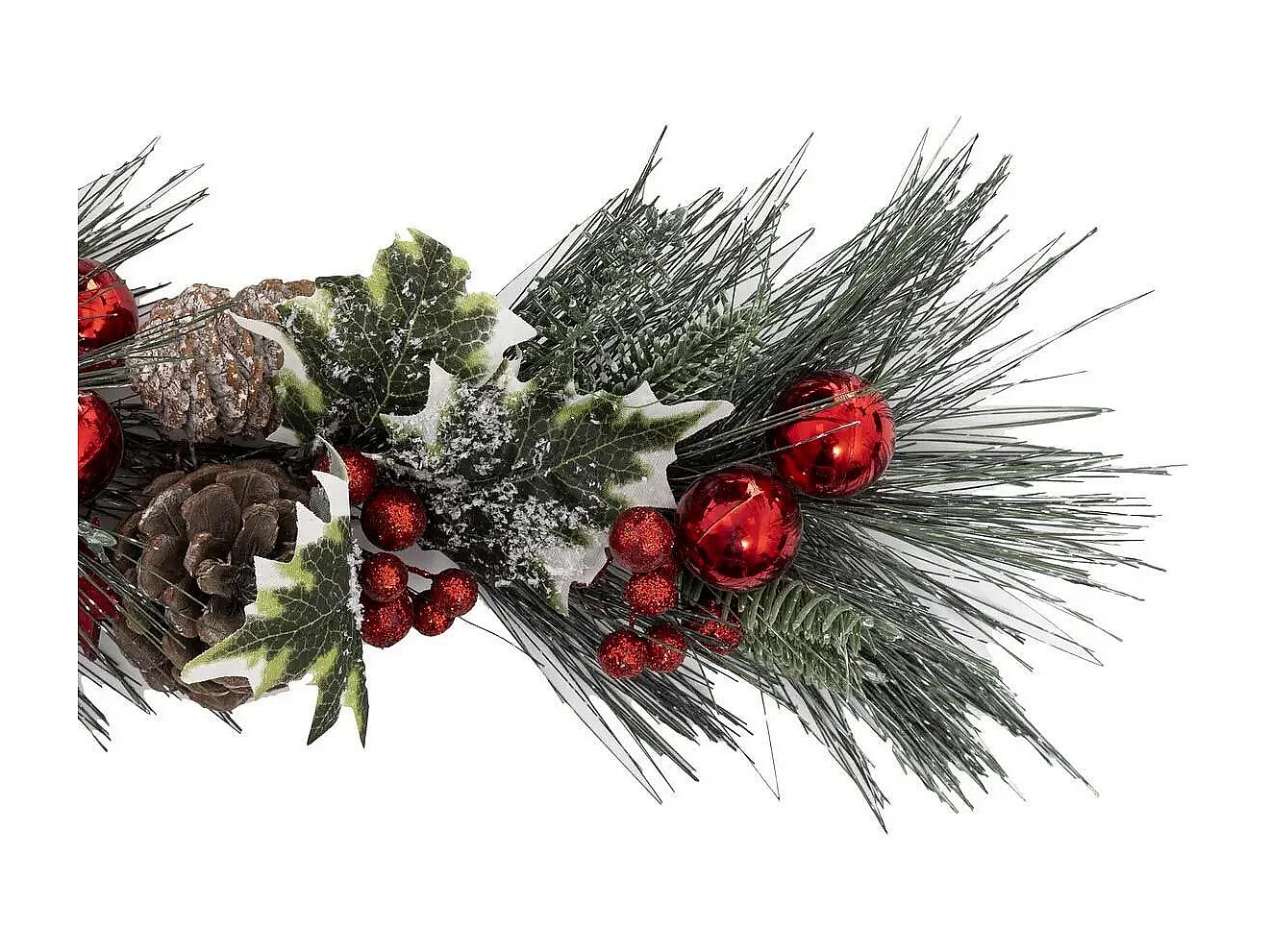 Guirlande de Noël "Féerie Folk" 100cm Vert