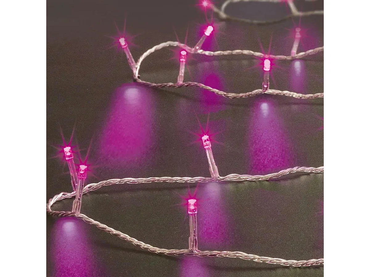 Guirlande de Noël "Électrique" 10m Multicolore