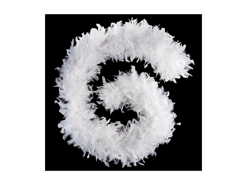 Guirlande de Noël "Nouvelle Orléans" 180cm Blanc