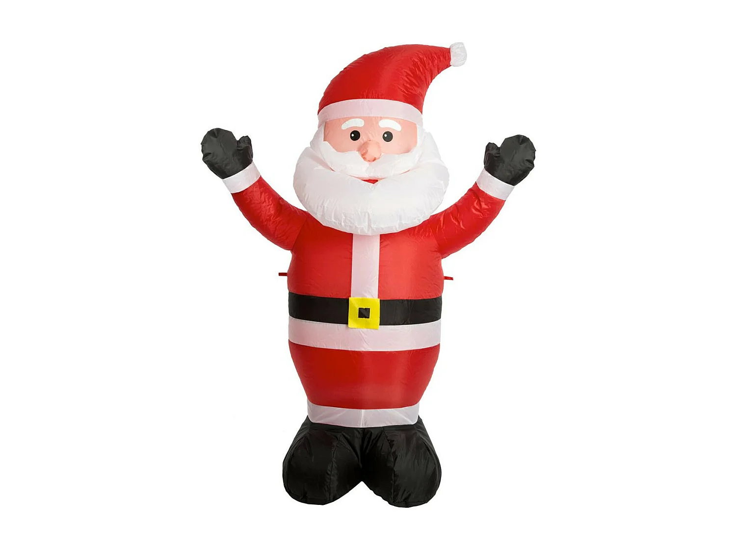 Père Noël Gonflable "Animé" 120cm Rouge & Blanc