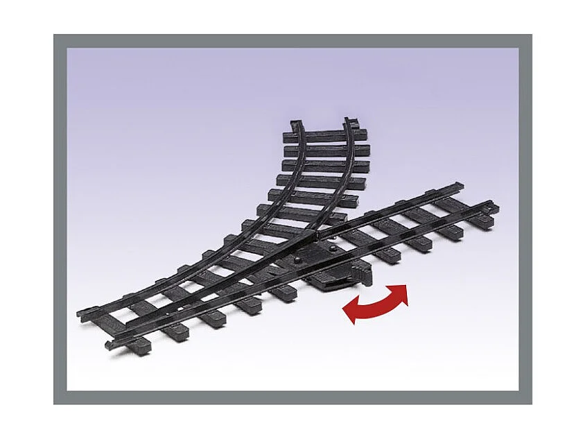 Train Électrique Musicale "Noël" 133cm Rouge