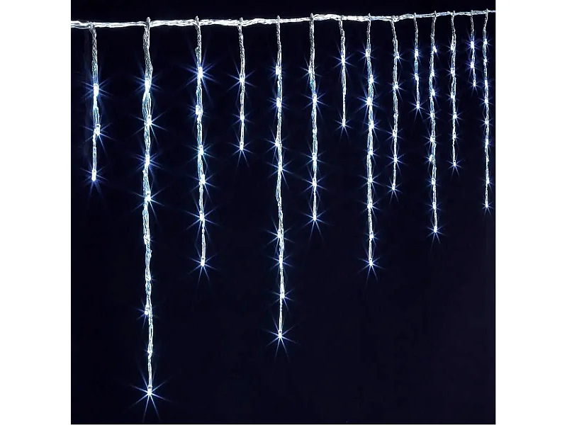 Rideau Lumineux Led "Extérieur" 200cm Blanc Froid