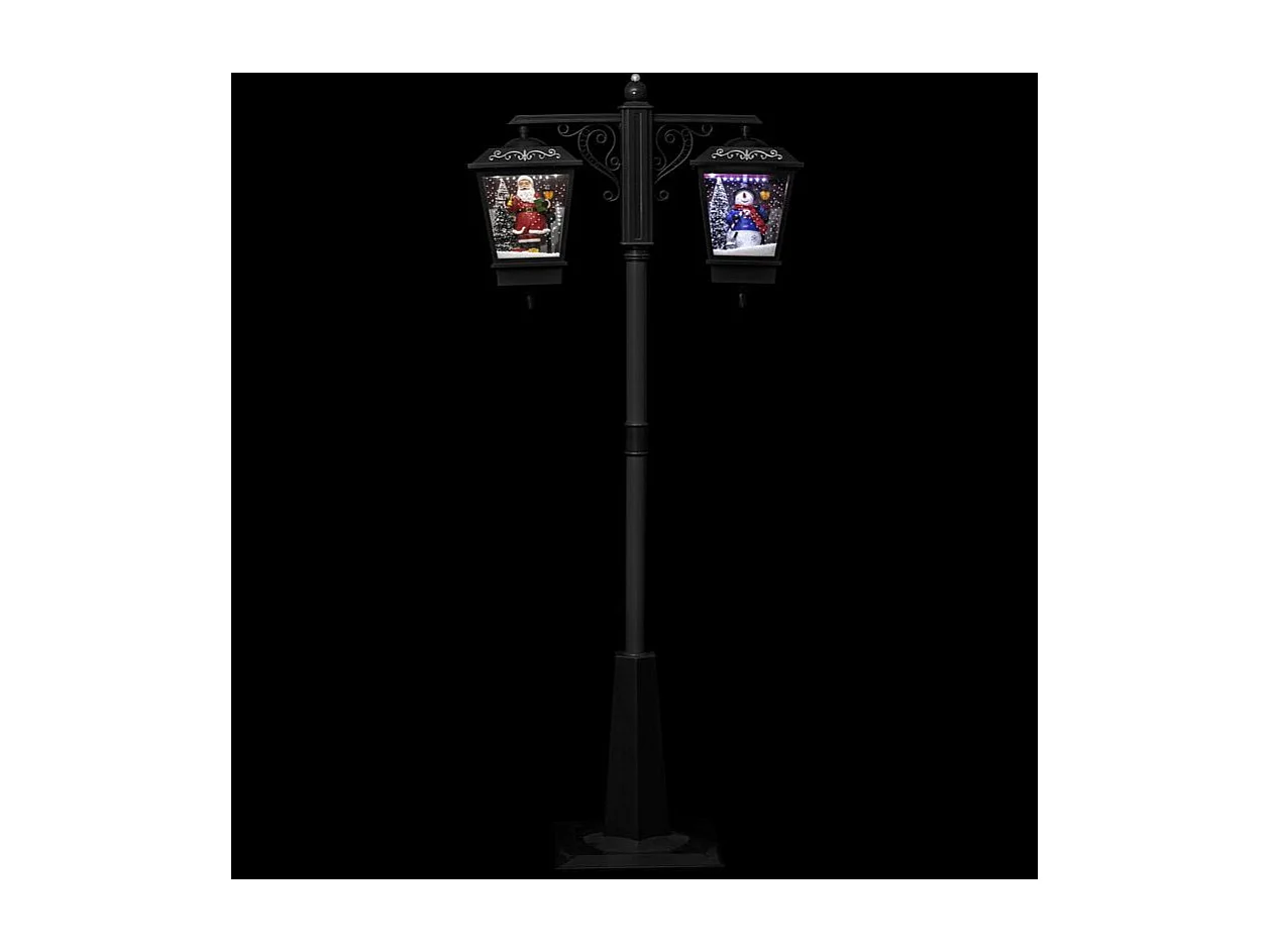 Décoration Lumineuse "2 Lanternes" 188cm Noir