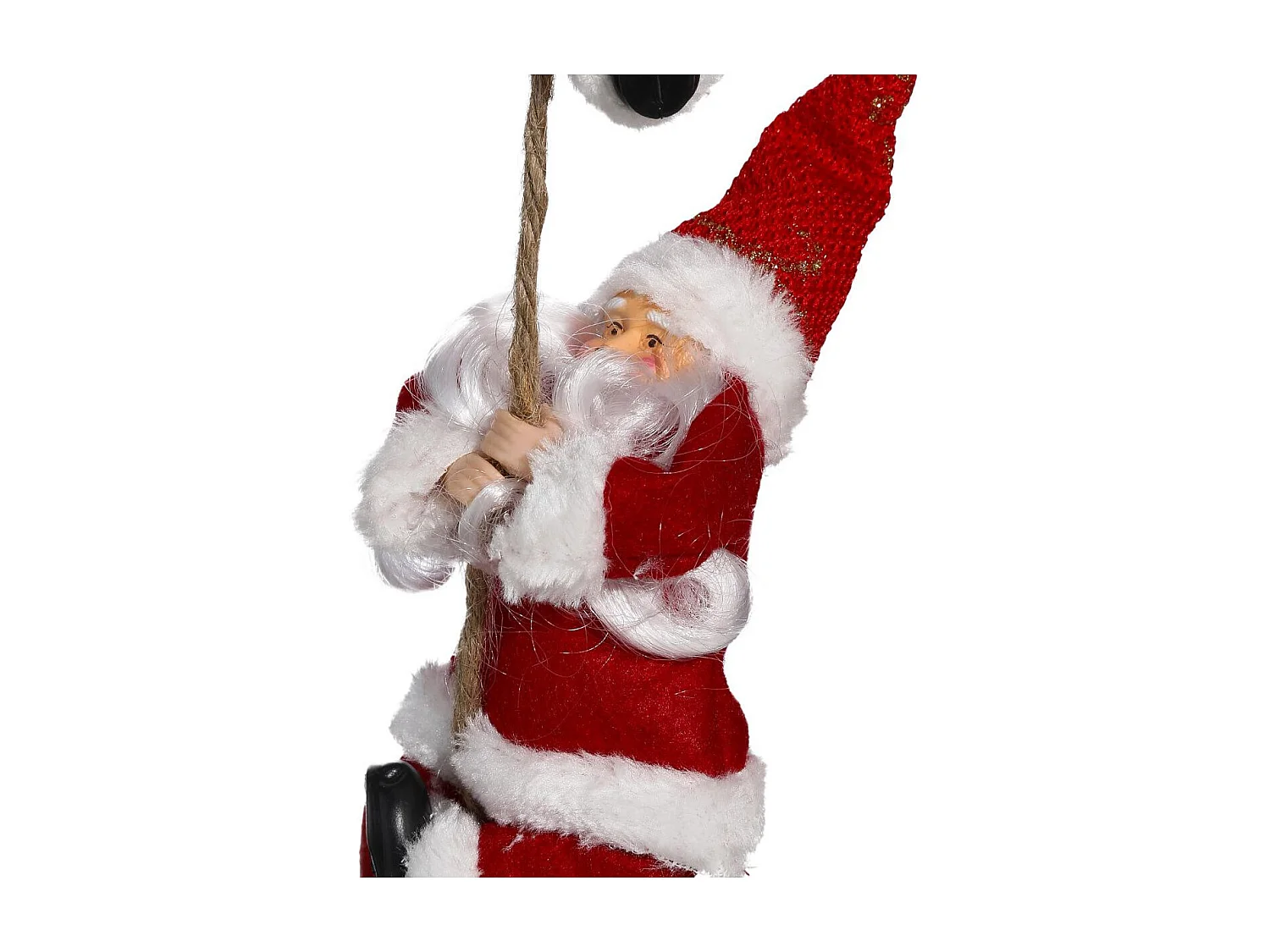 Guirlande de Noël "Santa Grimpeur" 110cm Rouge