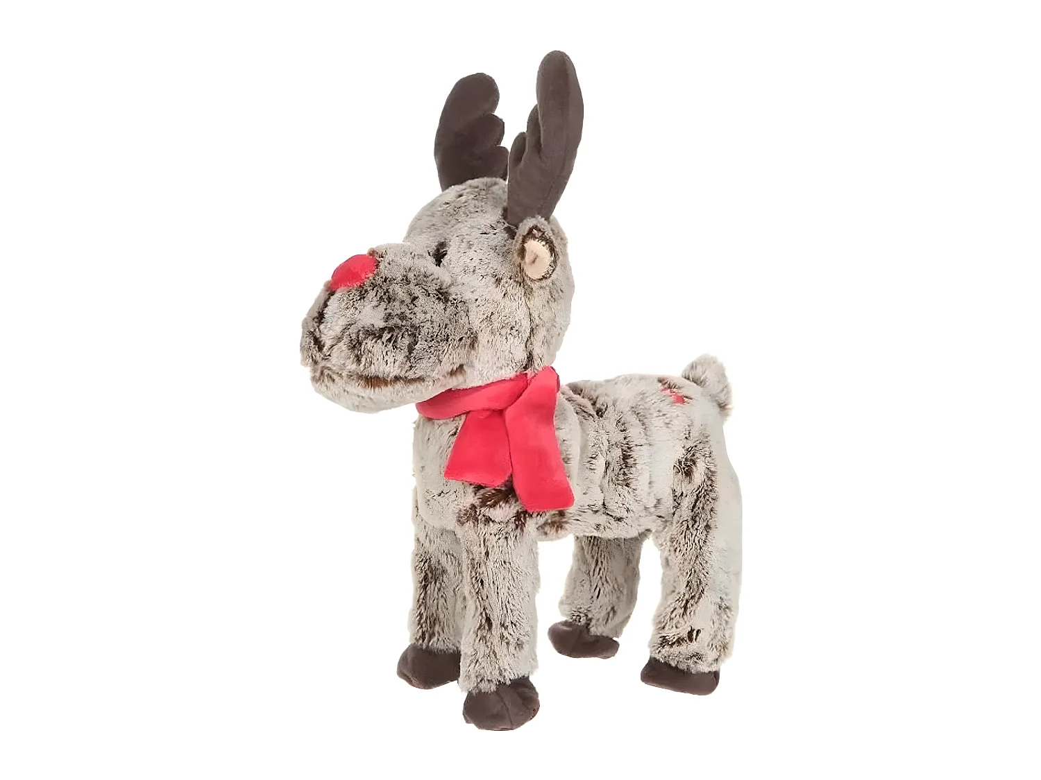 Renne Animé & Musical "Lumineux" 40cm Marron