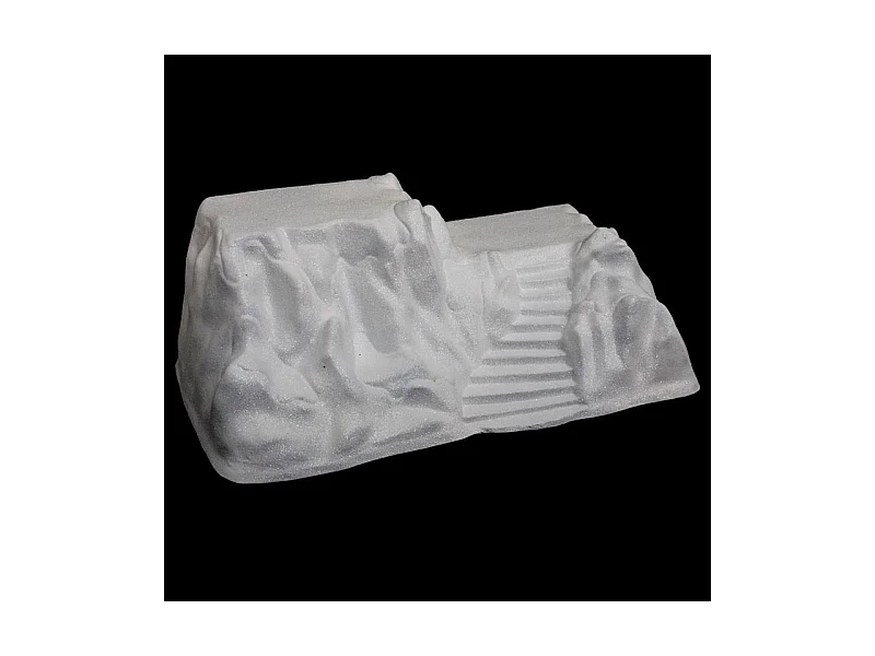 Village de Noël "Base" 45cm Blanc