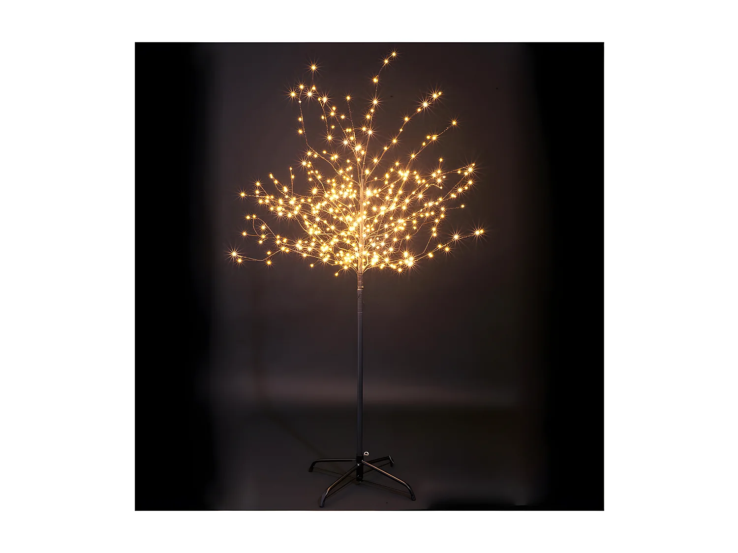 Décoration Lumineuse "Arbre Tronc" 150cm Blanc Chaud