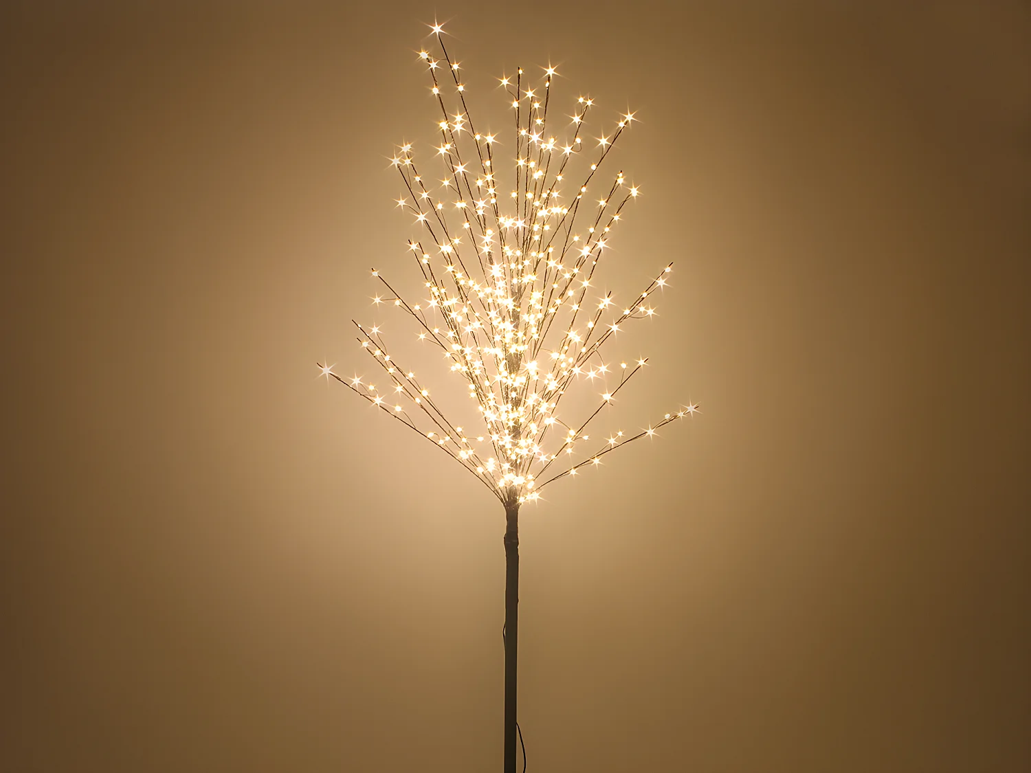 Décoration Lumineuse "Arbre Tronc" 150cm Blanc Chaud