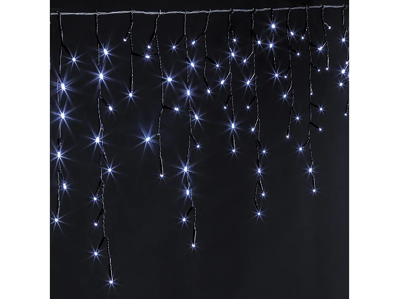 Rideau Lumineux Led "Scintillant" 200cm Blanc Froid