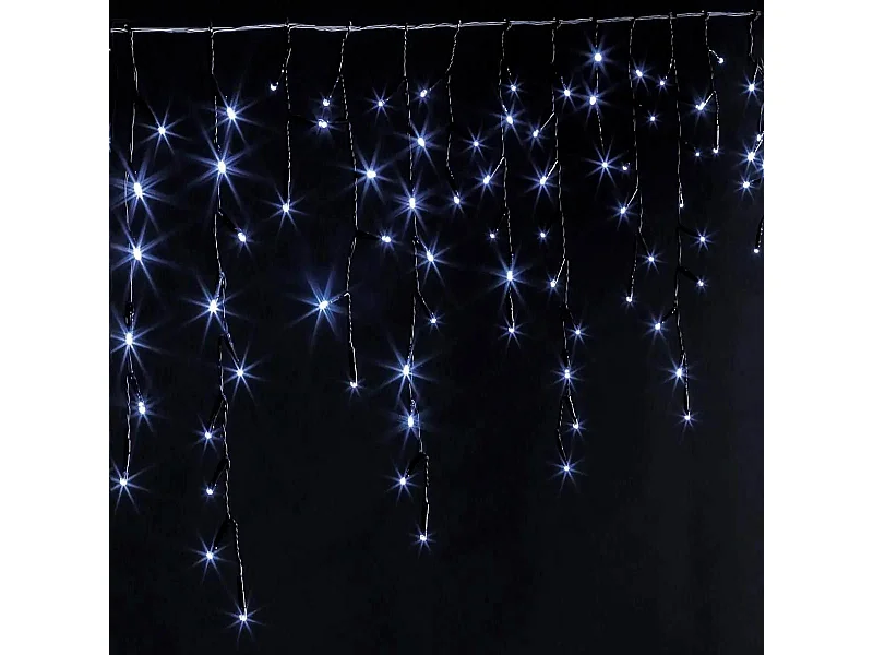 Rideau Lumineux Led "Scintillant" 200cm Blanc Froid