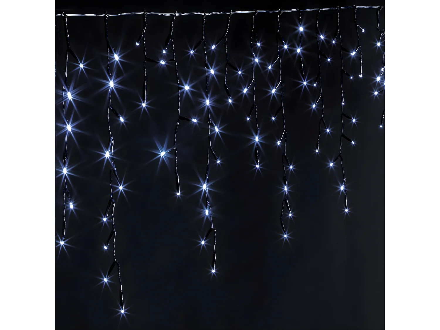 Guirlande Lumineuse Extérieure "Rideau" 400cm Blanc