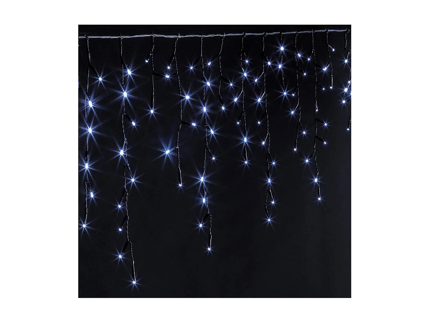 Guirlande Lumineuse Extérieure "Rideau" 400cm Blanc