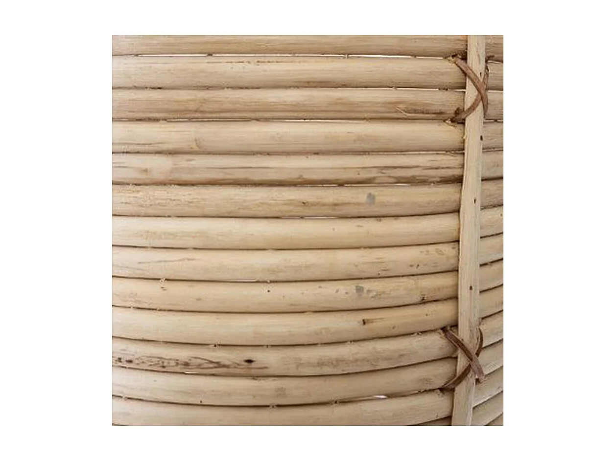 Lot de 3 Pots en Rotin "Eli" 35cm Naturel