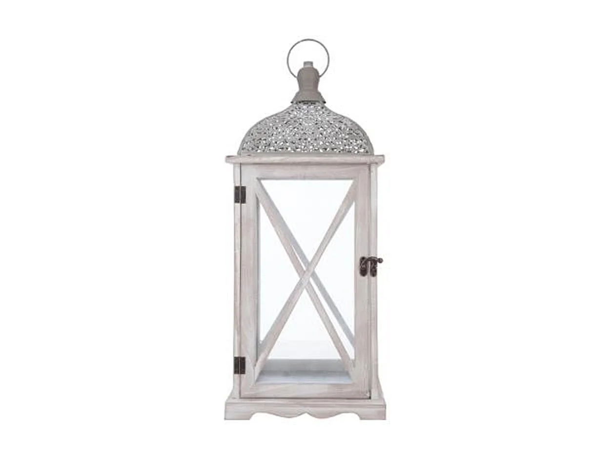 Lot de 3 Lanternes "Folkdream" 66cm Gris